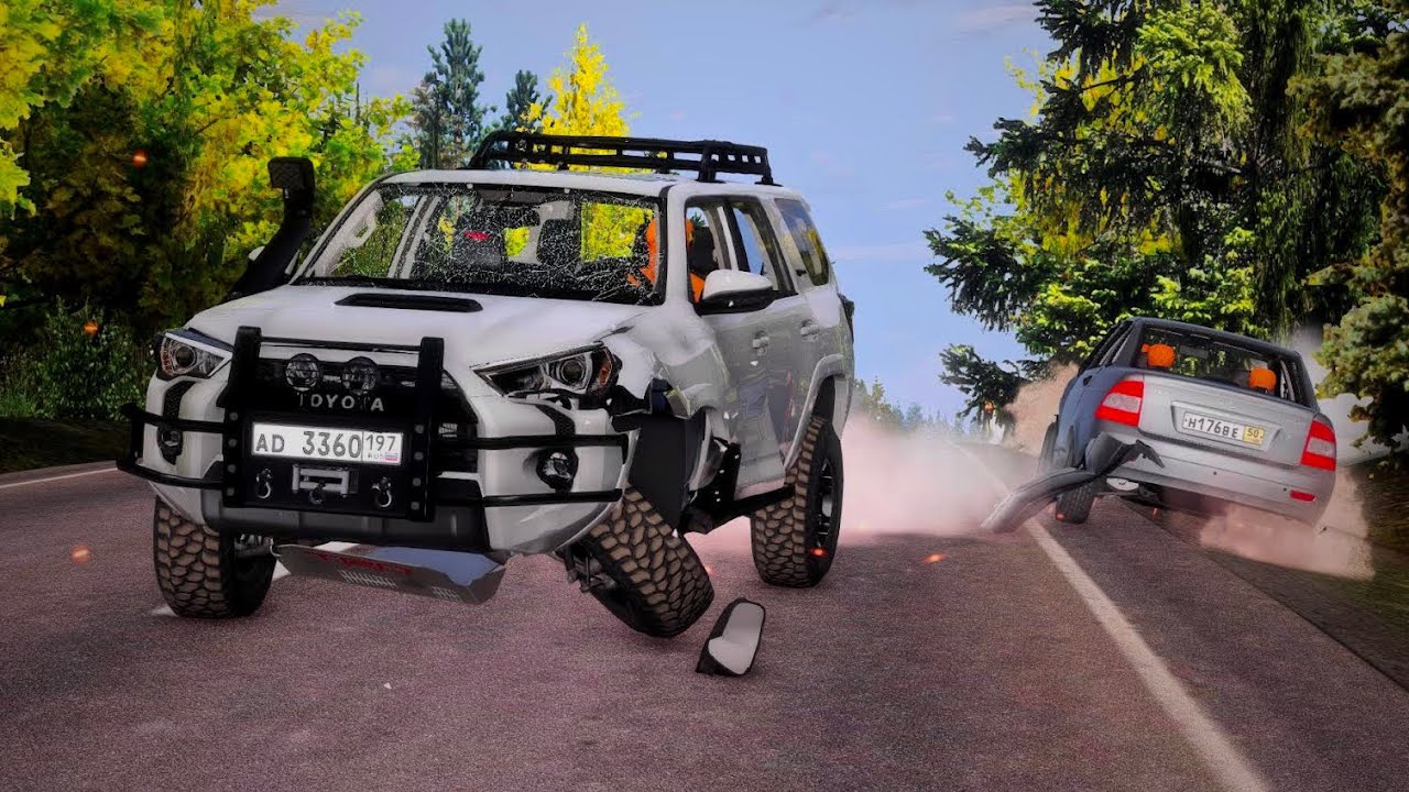 BeamNG Drive - Dangerous Driving and Accidents #22