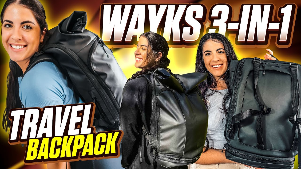 ОБЗОР ДОРОЖНОГО РЮКЗАКА WAYKS 3-В-1: Лучший модульный рюкзак?!