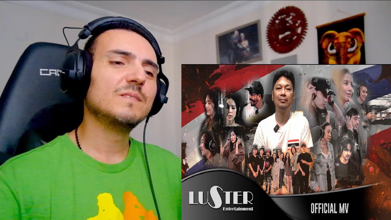 ทหารกล้า - เสก โลโซ รวมศิลปิน 【Official MV】Reaction