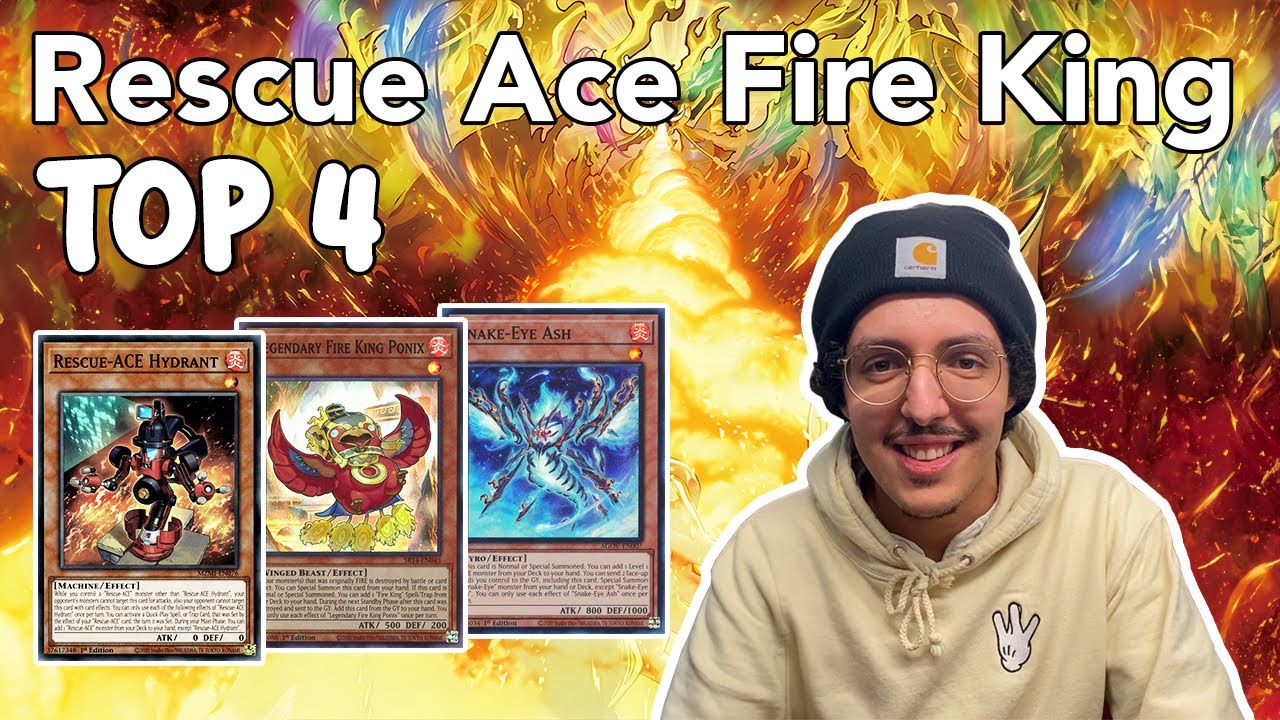 Yu-Gi-Oh! Rescue Ace x Fire King | Top 4 Deck Profile | Post Maze of Millennia | Elias E.