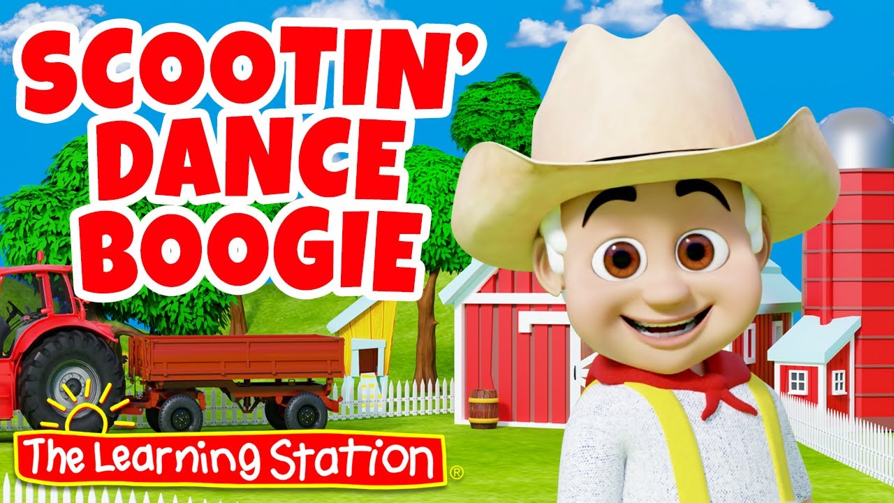 Scootin' Dance Boogie ♫ Country Line Dance For Kids ♫ Dance ♫ Kids Songs by The Learning Station