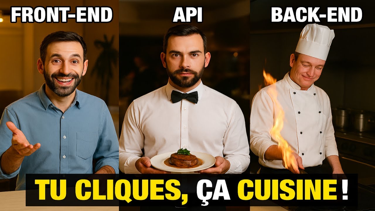 Le web expliqué simplement… comme un restaurant !