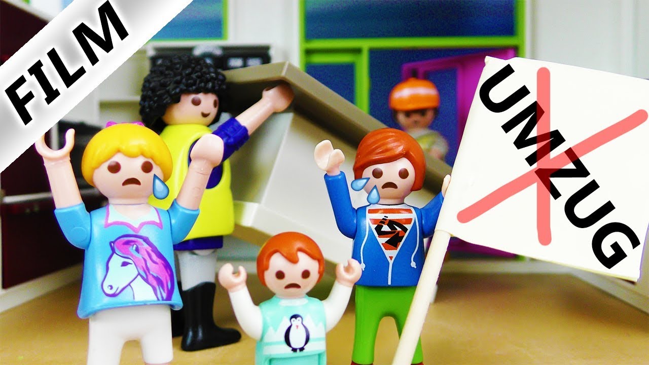 Playmobil Film deutsch | UMZUG AUS LUXUSVILLA - Wie kann das verhindert werden? Familie Vogel