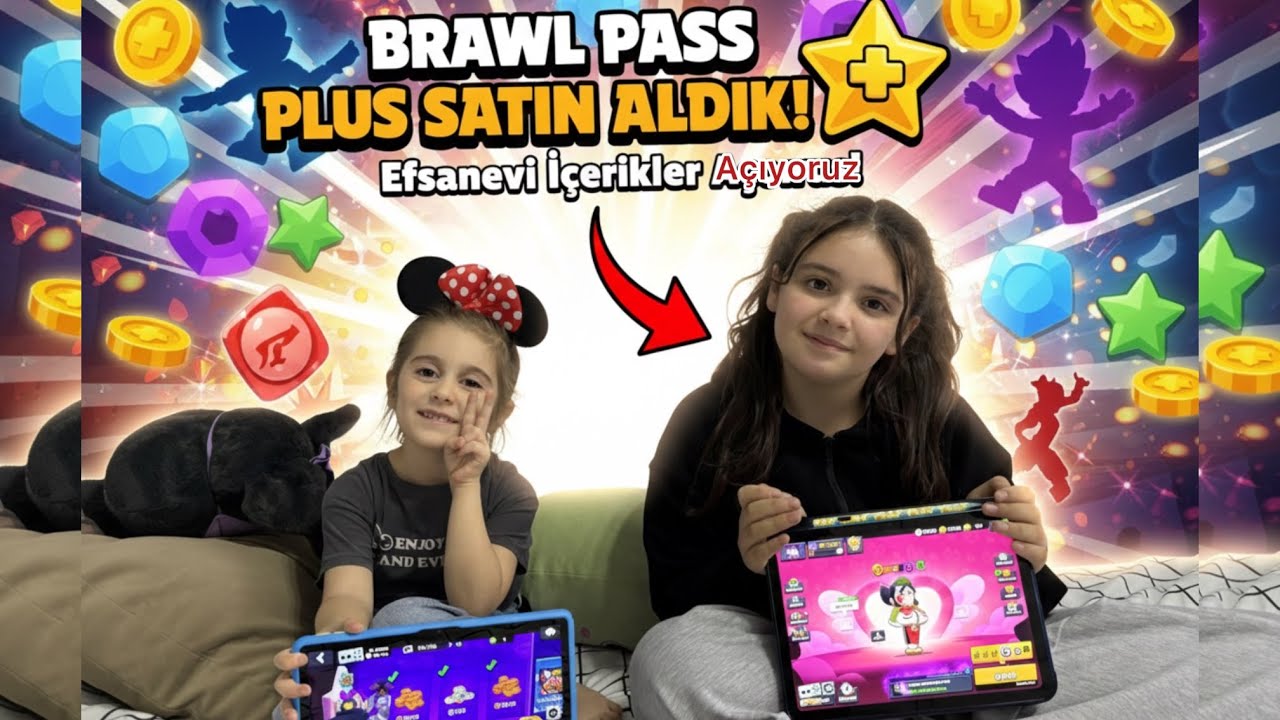 ALMİNA’YA BRAWL PASS PLUS ALDIK!!! MR.P ÇIKTI 🚨