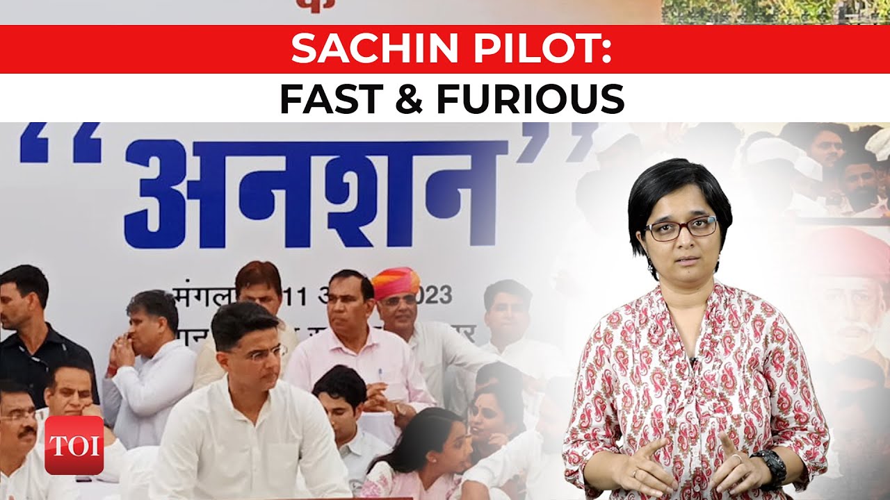 Sachin Pilot vs Ashok Gehlot sees Congress leader fast against own government in Rajasthan