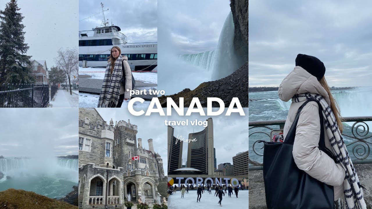 (eng) travel vlog | exploring Toronto, museums, shopping, Niagara Falls