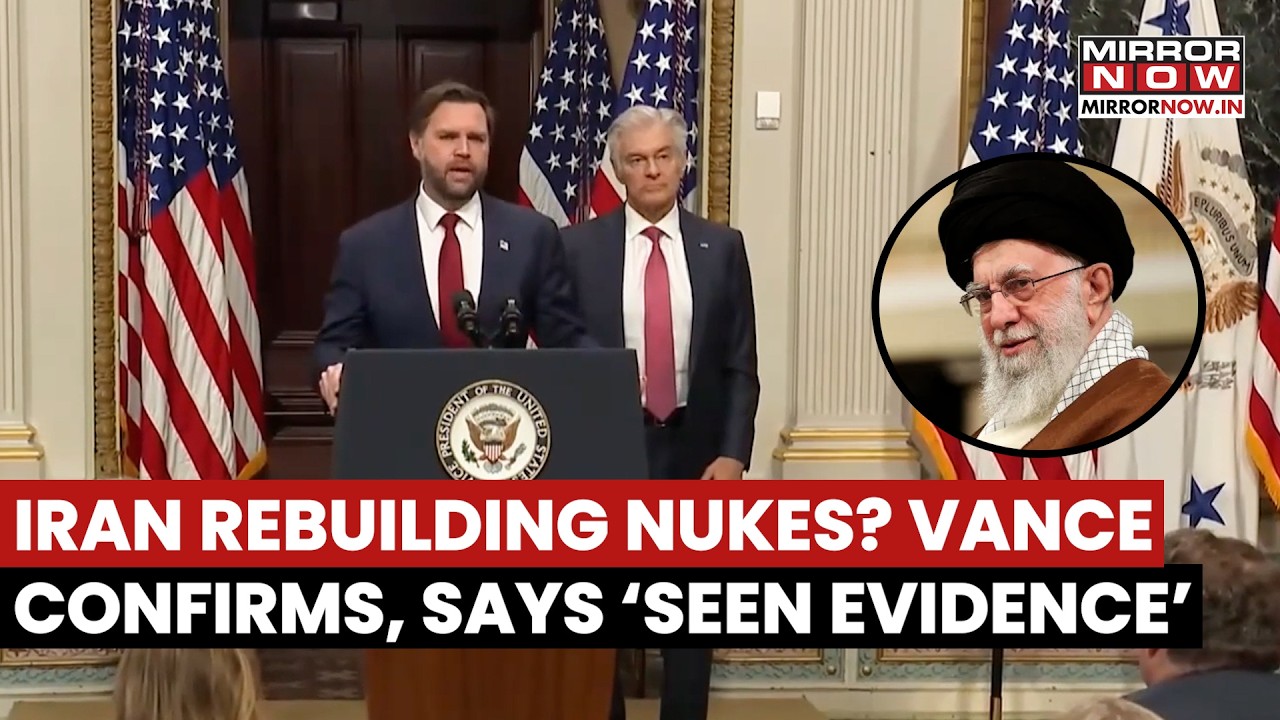 Iran Rebuilding Nukes? Vance's Bombshell Claim Ahead of Geneva Talks, VP Says 'US Has Seen Evidence'