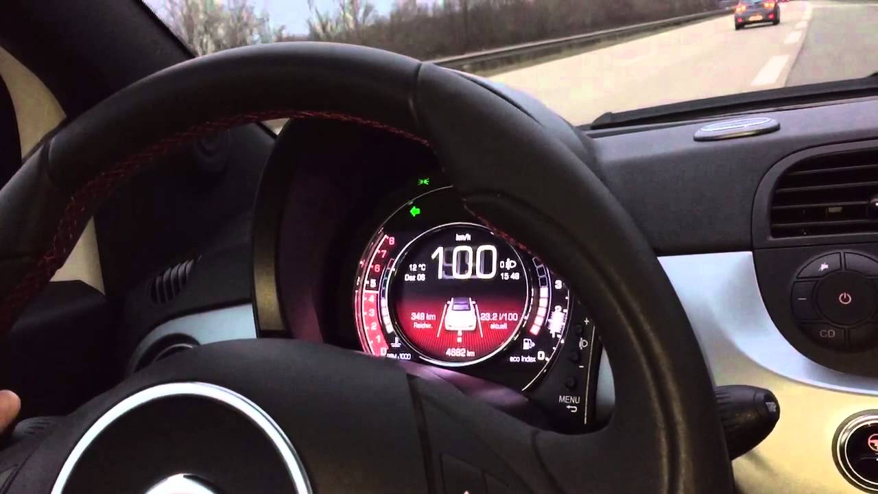 2015 Fiat 500 1.2 8v 0-130 Km/h