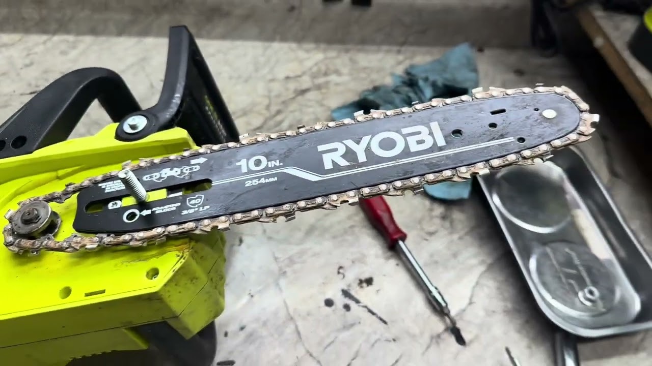 Ryobi 18 Volt Chainsaw update review