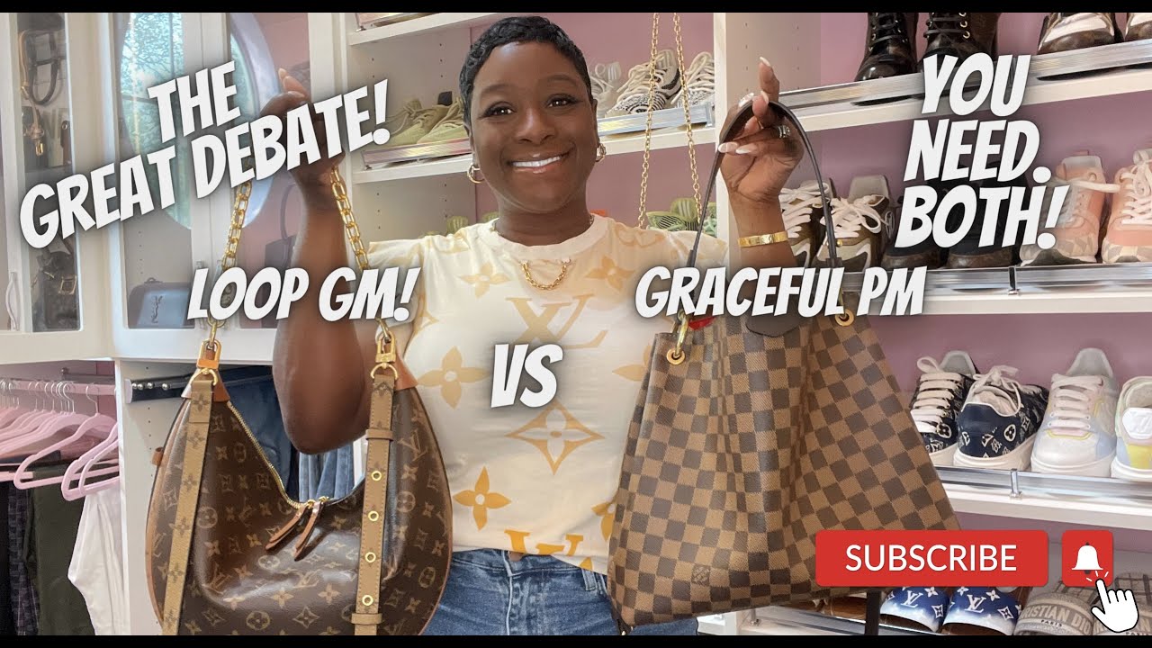 LOUIS VUITTON LOOP GM VS LOUIS VUITTON GRACEFUL PM | YOU NEED BOTH HANDBAGS | PRICE INCREASE COMING!