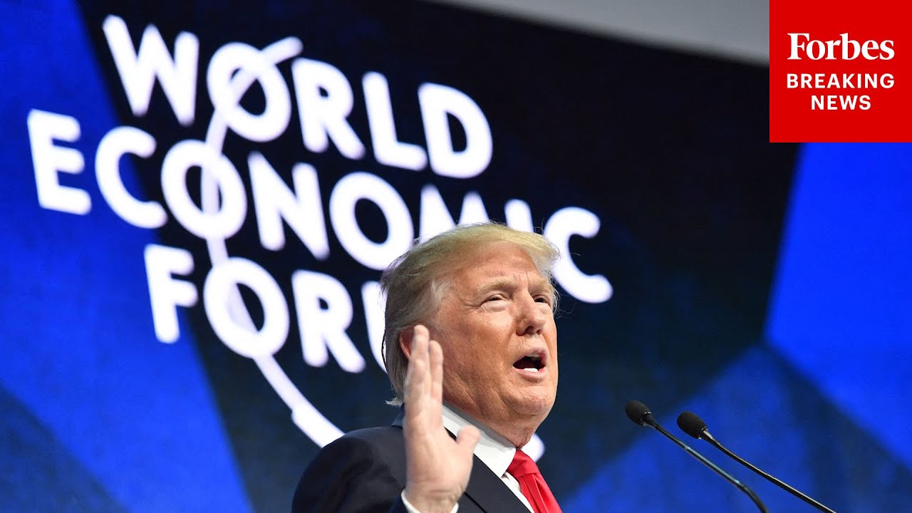 LIVE: Trump Delivers Remarks To World Economic Forum In Davos As Greenland Demands Enrage Allies