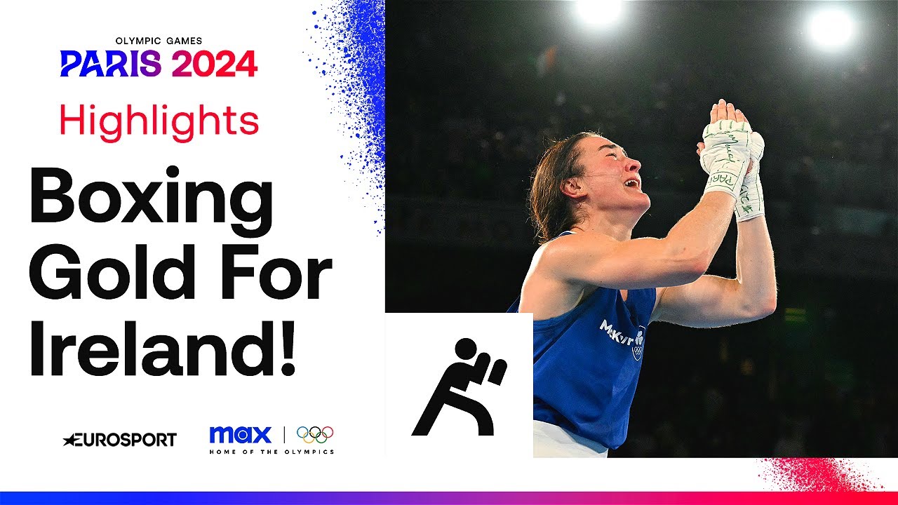 Ireland's Kellie Harrington retains her Olympic boxing title in Paris! 🥇 | #Paris2024 #Olympics