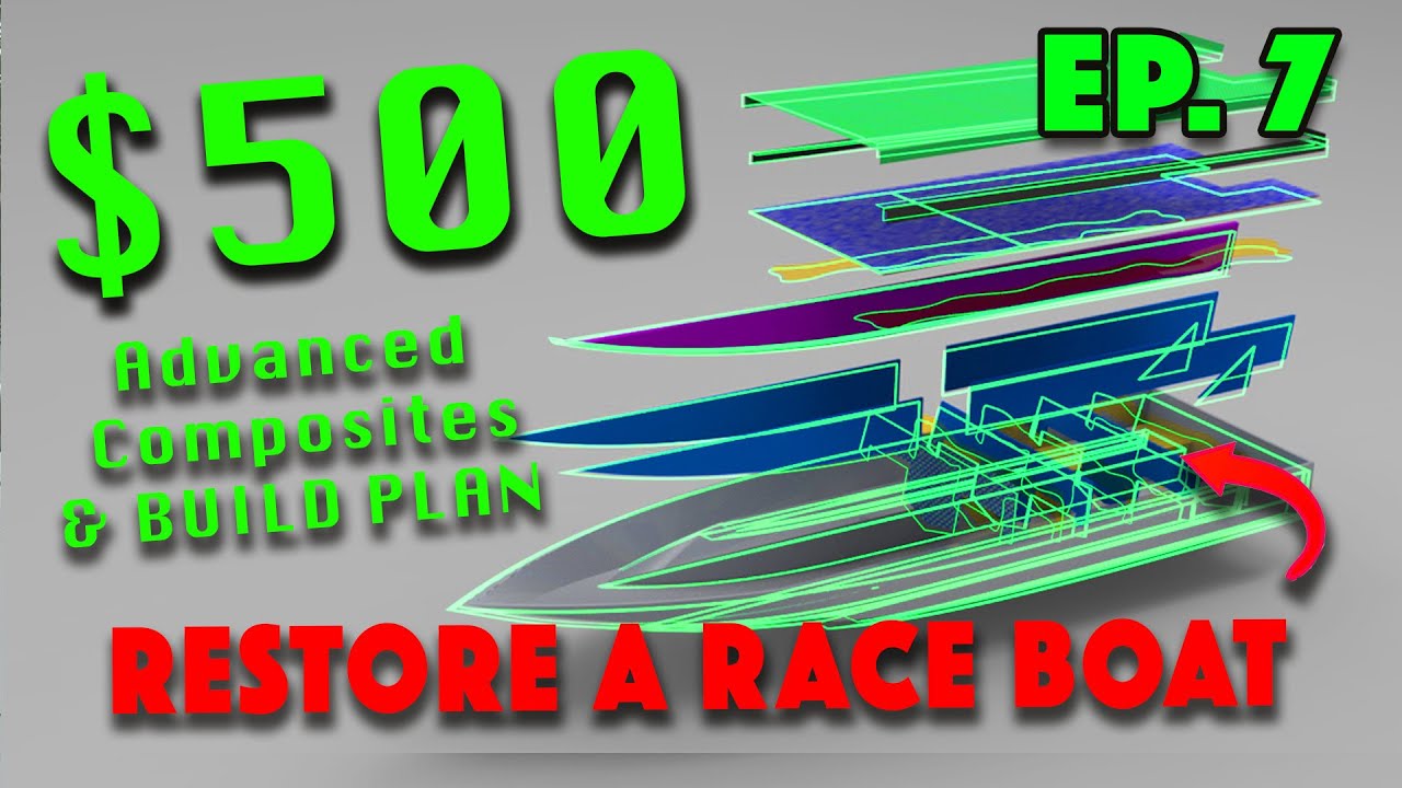 Restoring a Race Boat for CHEAP!  Advanced Composites & Fiberglass Info  Sleekcraft SST Sunday #6