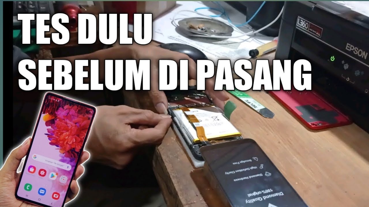 Cara Ganti Batre Infinix Hot 9 Play dan Pasang LCD Oppo A1k