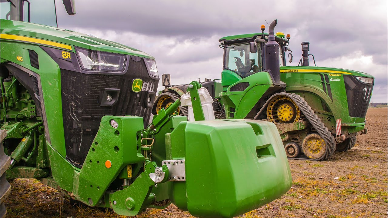 🔥Siew Buraków i Kukurydzy na Wielką Skalę!!🔥John Deere 9RX i 8R w Akcji 😱🔥Wiosna 2024 w OHZ Garzyn!🔥