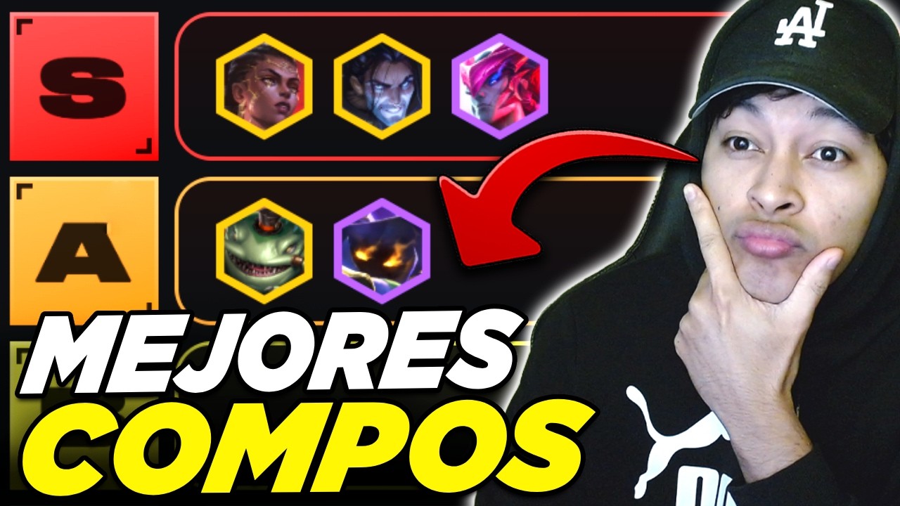 ✅ 7 MEJORES COMPOSICIONES FACILES de TFT SET 16 parche 16.6