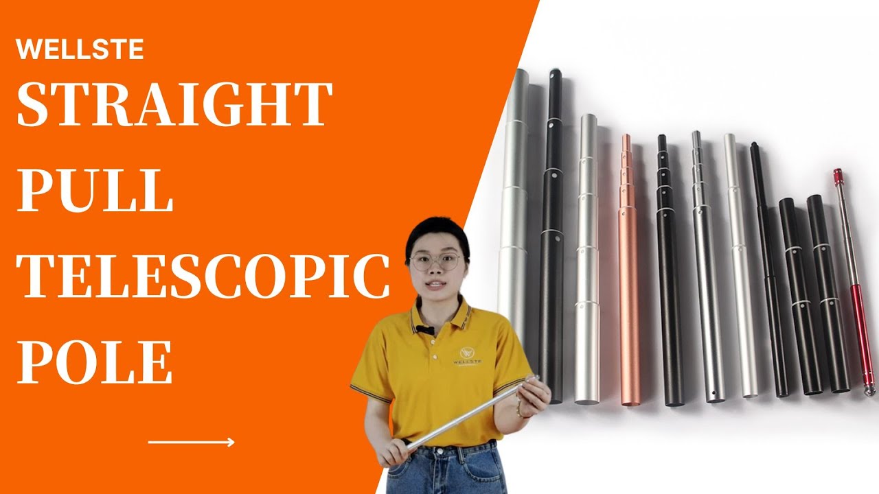 Straight Pull Telescopic Pole | Antenna Telescoping Pole