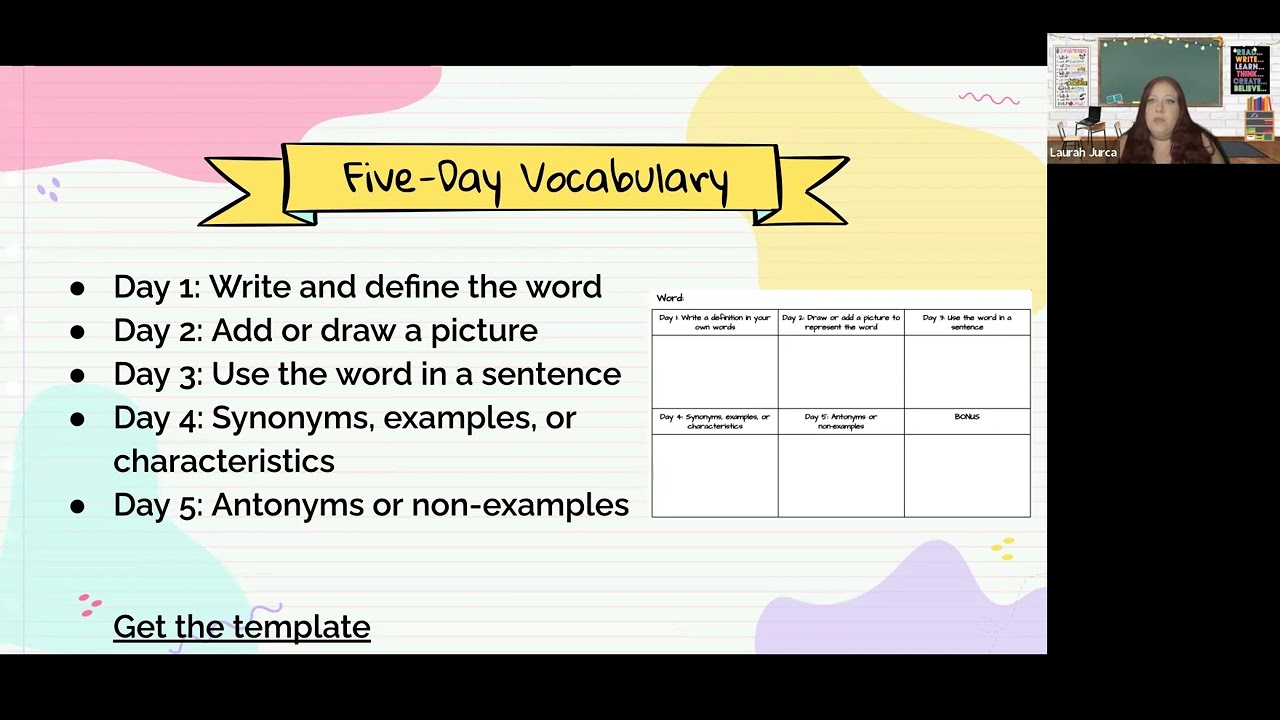 Direct Vocabulary Instruction for ELLs: The Five Day Vocabulary Protocol