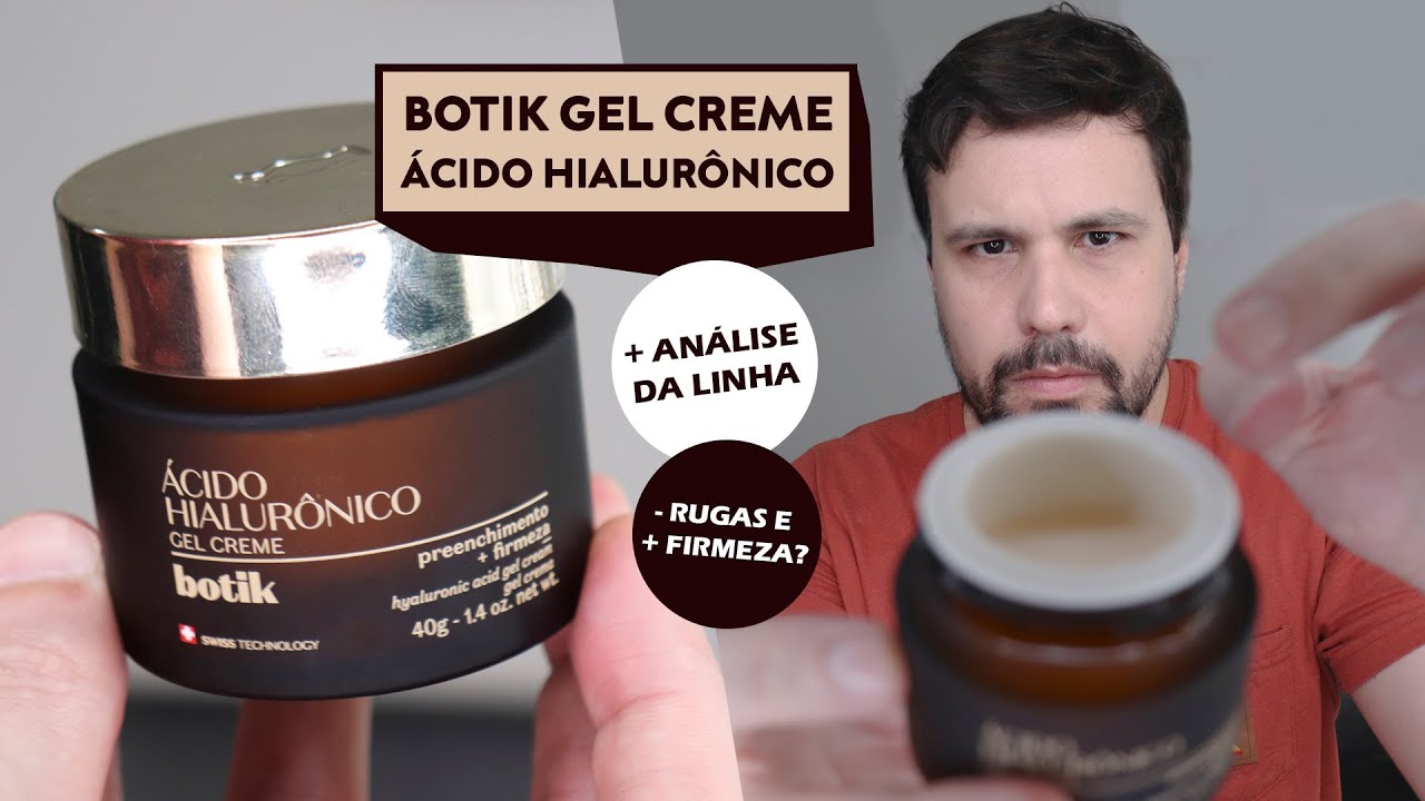 BOTIK NOVA LINHA DE SKINCARE O BOTICÁRIO Ácido Hialurônico Gel Creme Resenha