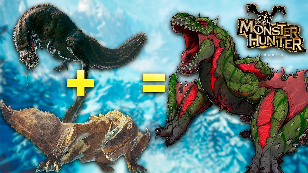 HIBRIDOS BESTIALES EN MONSTER HUNTER