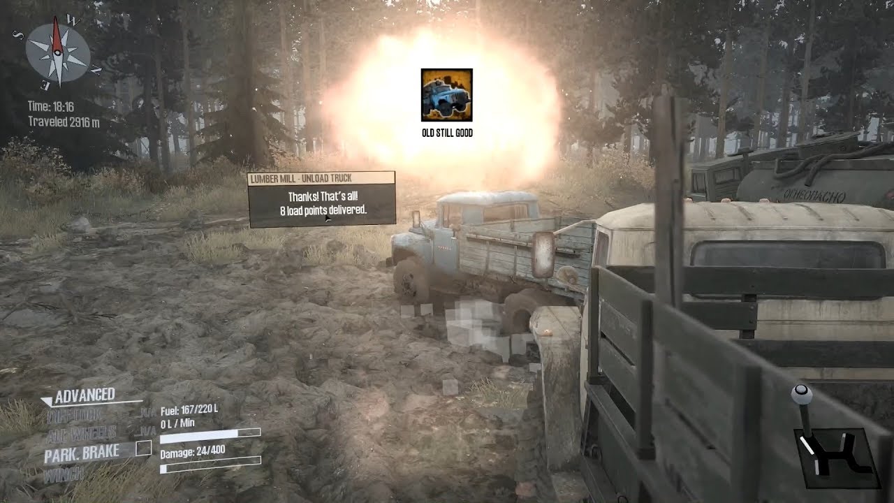 Spintires: MudRunner - Achievement: Old Still Good
