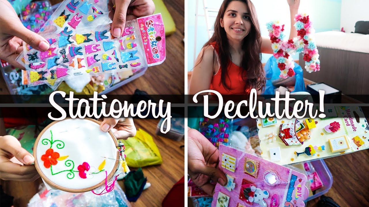 Decluttering Vlog + GUIDE! Stationery, Clothes, Sentimental Items & More| Heli Ved |
