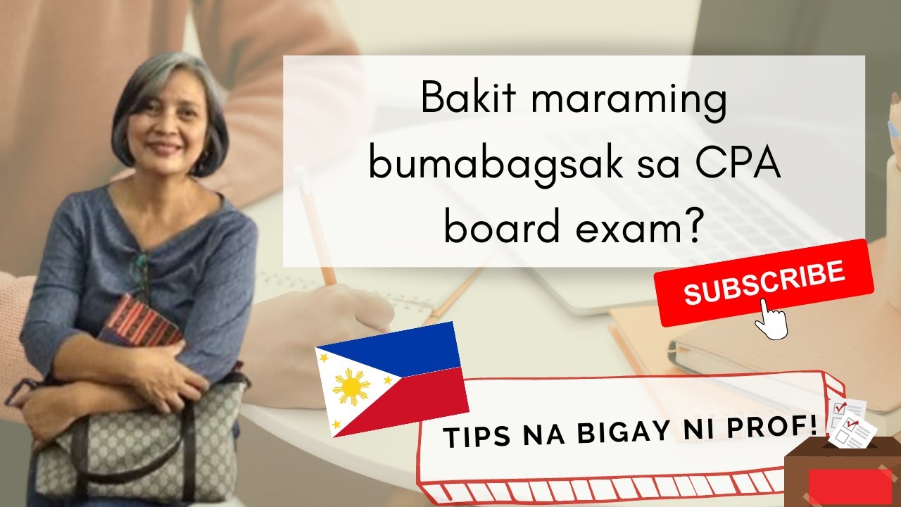 Bakit maraming bumabagsak sa CPA board exam