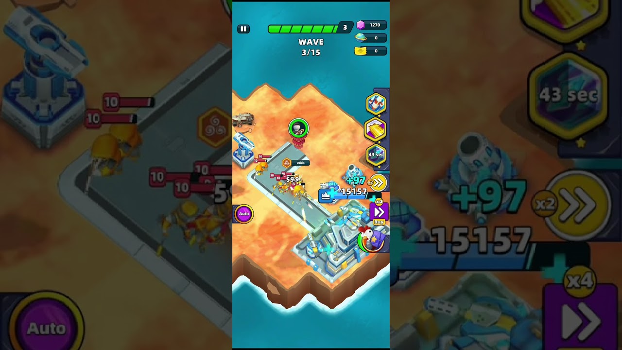 Raid Rash galaxy Partija 1-2-3 Wave 1/15 + 3 partije 