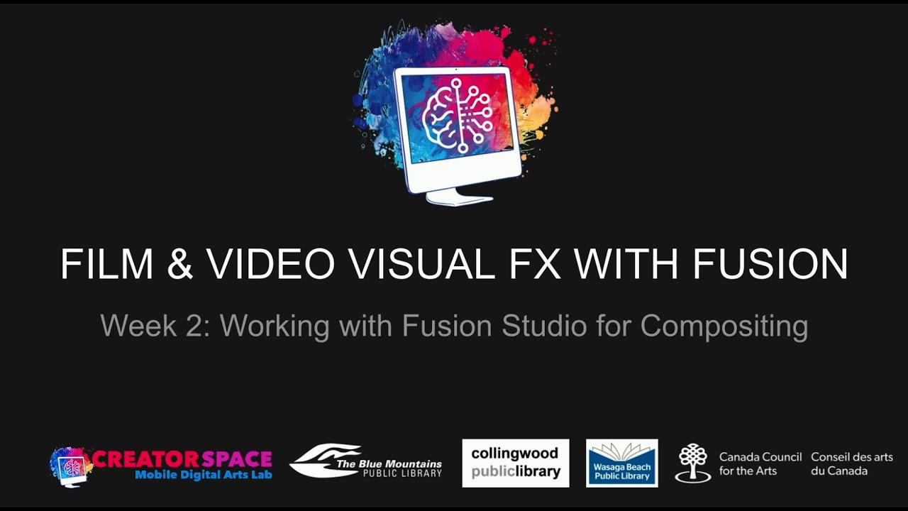 Film & Visual FX with Blackmagic Fusion: Week 2