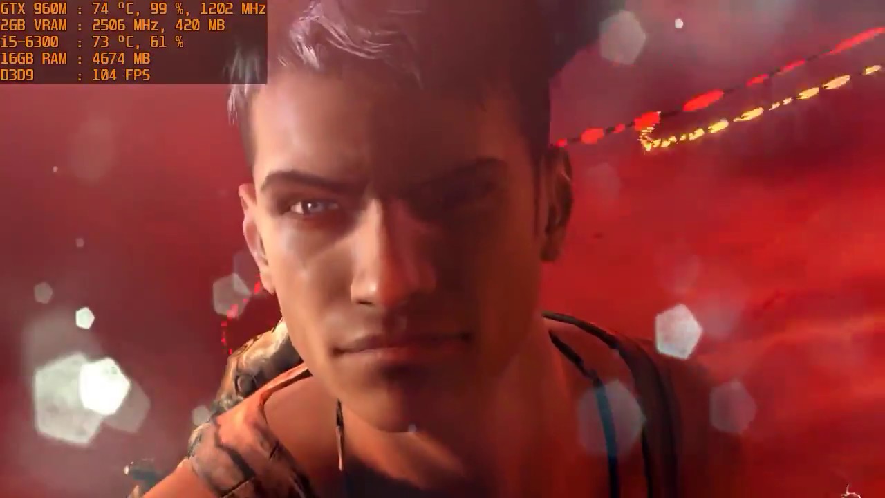 DmC Devil May Cry | 1080p - Ultra Settings | GTX 960M 2GB - i5-6300HQ