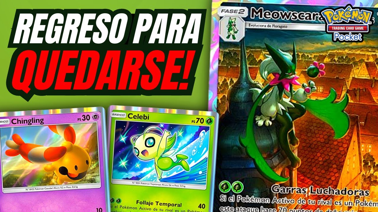 💥 ¡META AMENAZADO! Meowscarada está MÁS FUERTE que nunca | Pokémon TCG Pocket