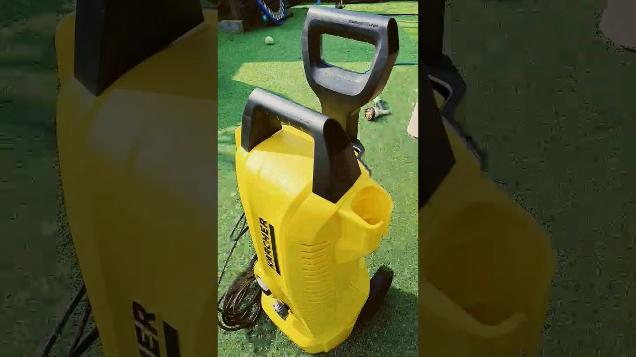 Putting together the Karcher K2 & use - End Result Is Amazing! #karcher #cleaning