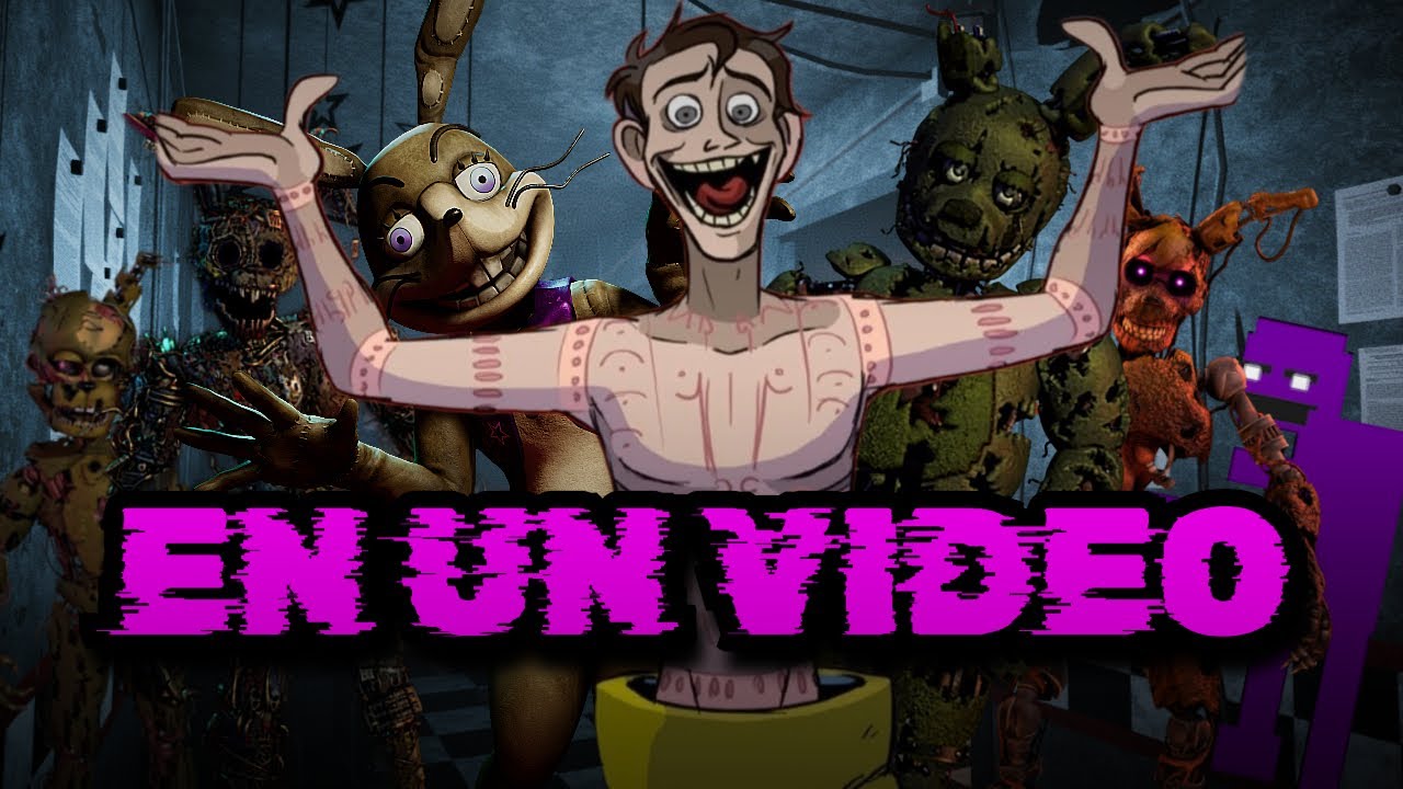 Te explico TODAS las versiones de William Afton EN UN VIDEO
