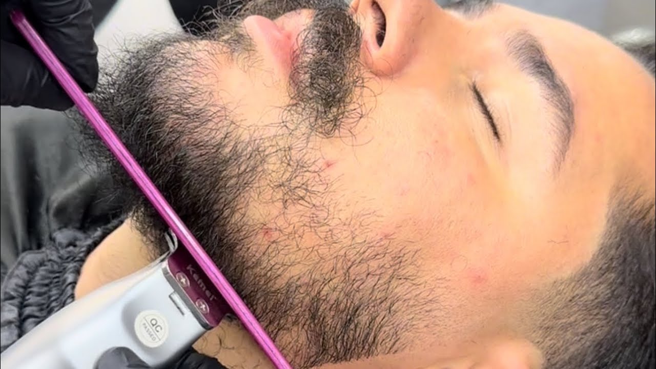 Como fazer barba (USANDO O PENTE)pra ficar na régua (barba falhada)