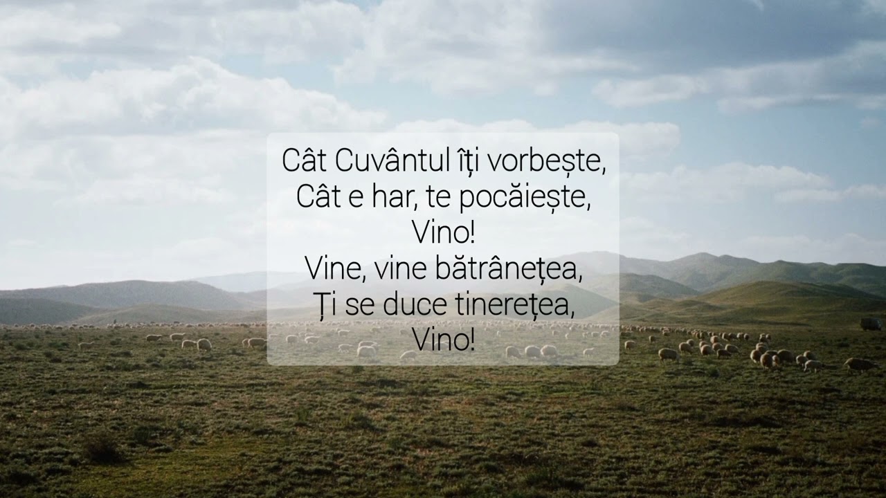 Cât mai este îndurare, vino! | Stefan Miculaiciuc 