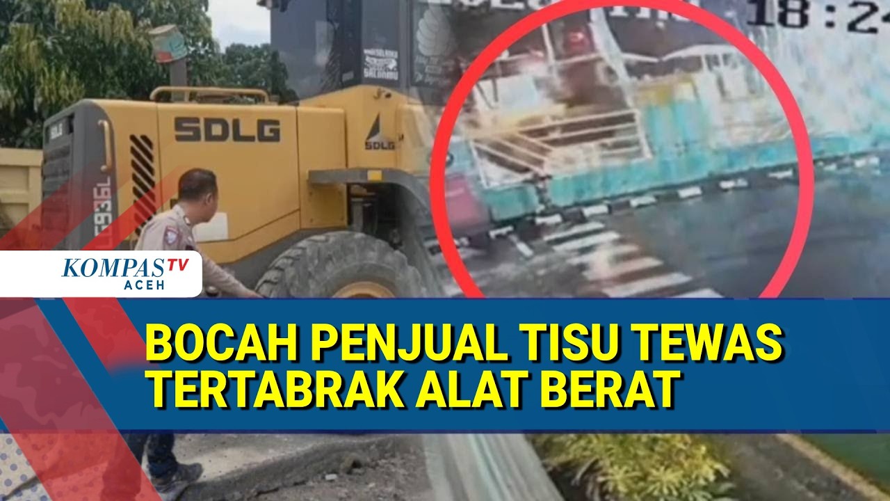 Bocah 10 Tahun di Kendari Tewas Tertabrak Alat Berat saat Berjualan Tisu