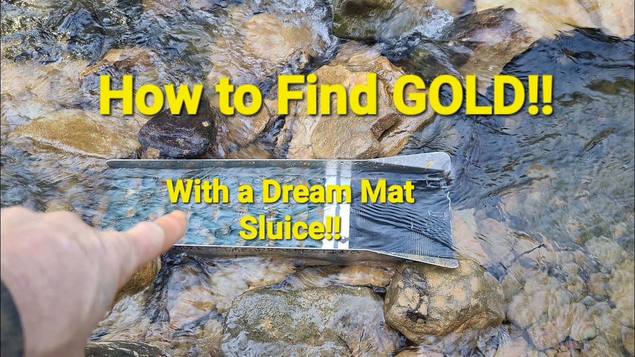 How to Find Gold with a Dream Mat Sluice!!! #DreamMat #Sluice