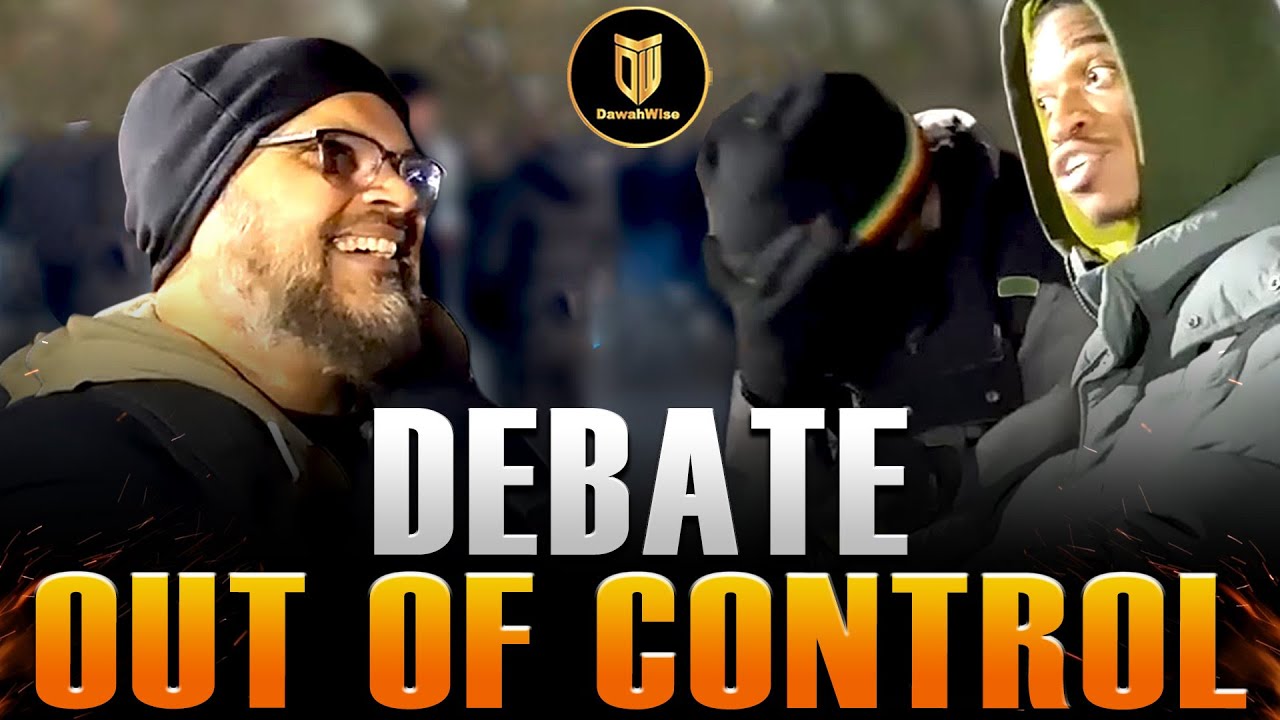 Muslim’s Question Sparks Christian Argument | Hashim | Speakers Corner