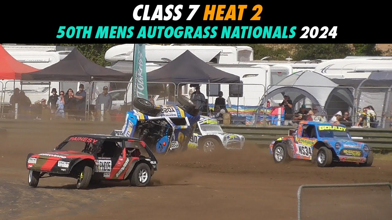 2024 Mens National Autograss Championships, Class 7 Heat 2 (ALL RACES) Yorkshire Dales