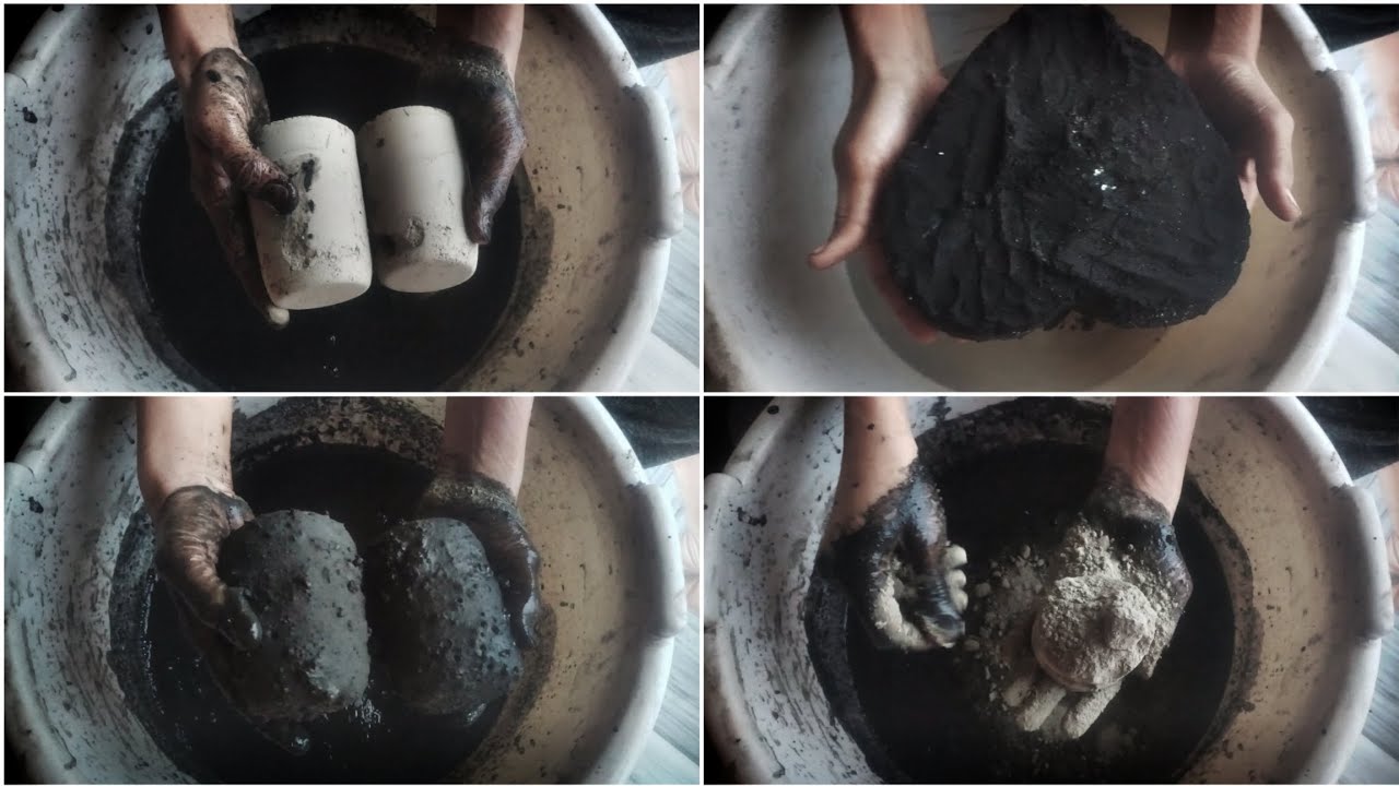 Texture so crumbly you'd wanna eat. pure charcoal pure cement smooth crumble mouthwatering 💥