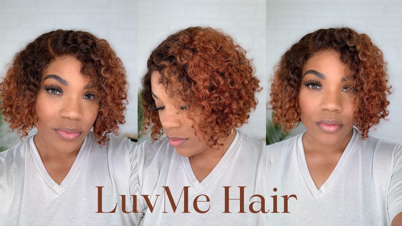 LuvMe Hair Curly Brown Wig | Undetectable Lace | Throw On And Go | Must Have
