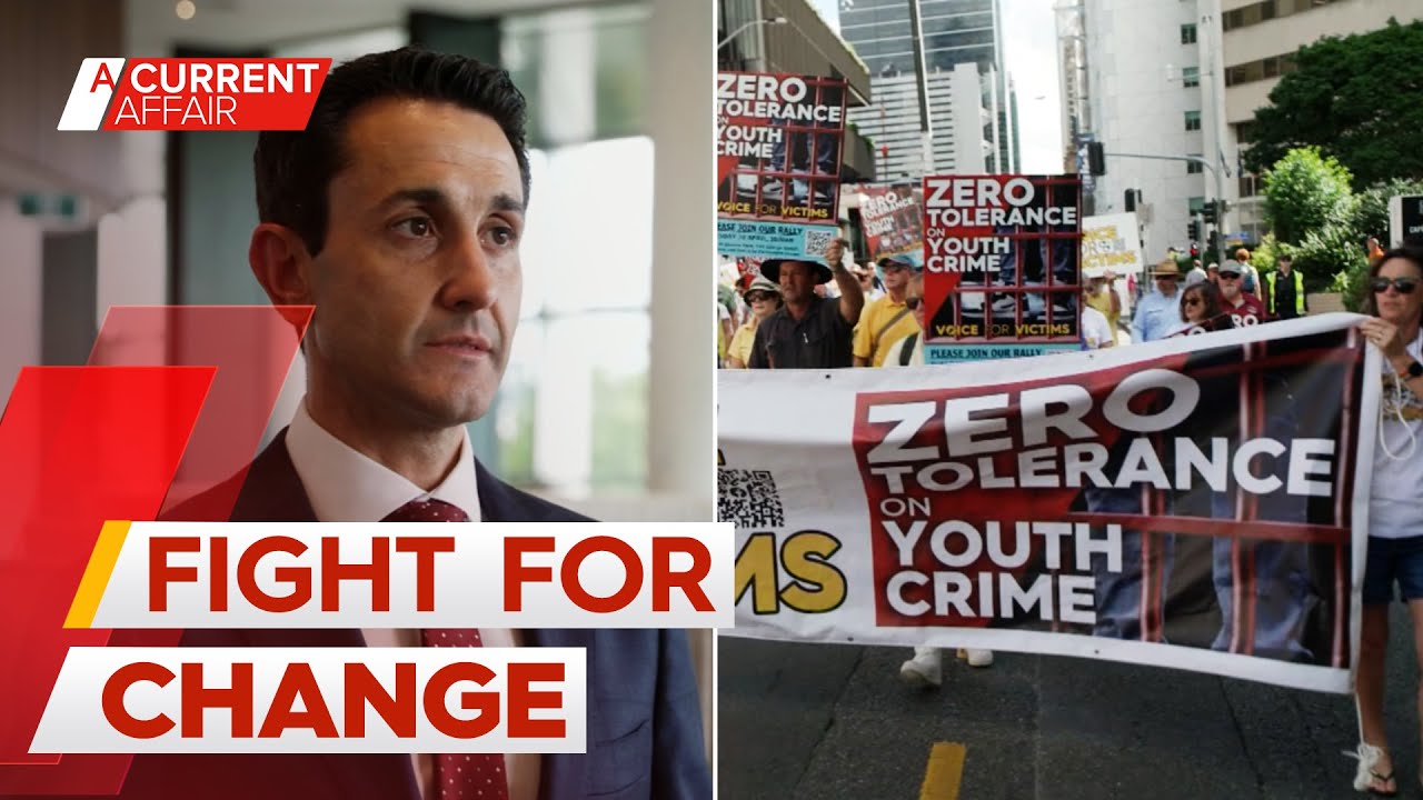 Can David Crisafulli stamp out Queensland's youth crime crisis? | A Current Affair
