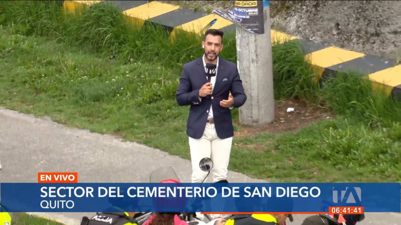 Se realiza un operativo policial en el sector de San Diego, centro de Quito