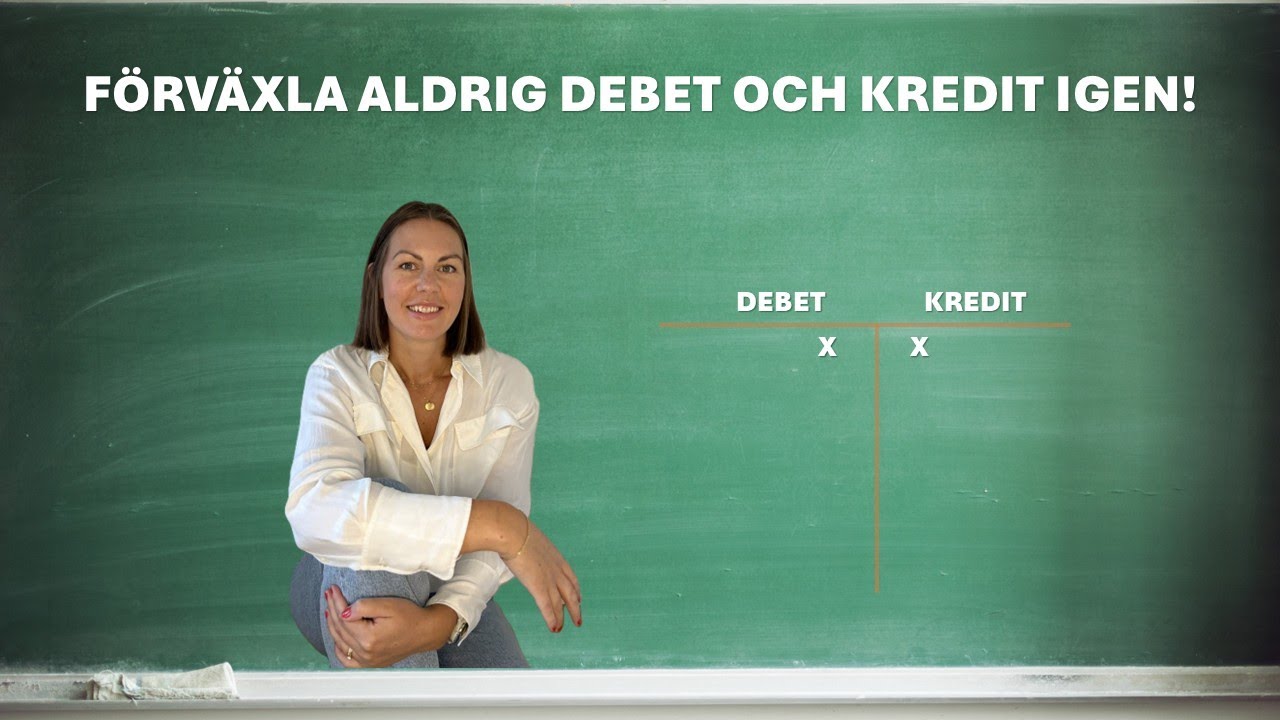 Lär dig bokföringens grunder på under 10 minuter!
