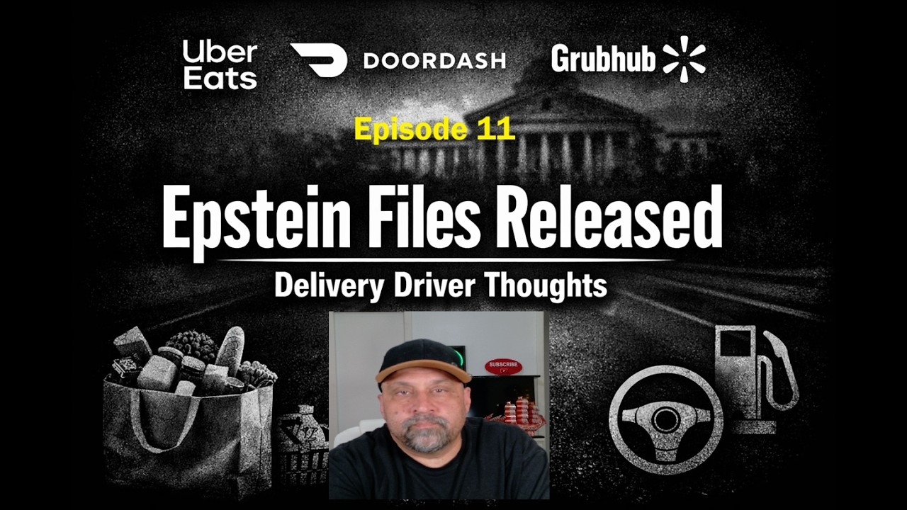 Day in the Life of a Frugal Introvert Delivery Driver DoorDash, Spark  Epstein Files Talk Episode 11