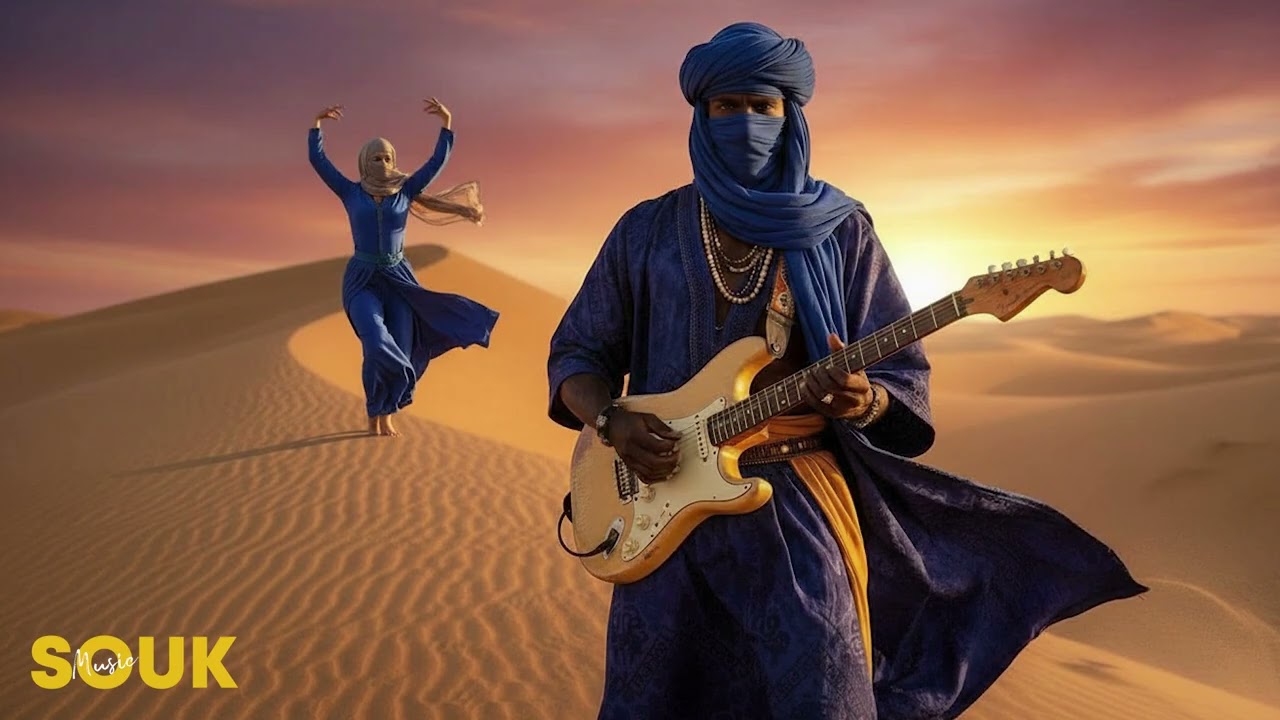 Tamanrasset Desert Fusion Guitar Soul | Tuareg Blues | Sahara Vibes