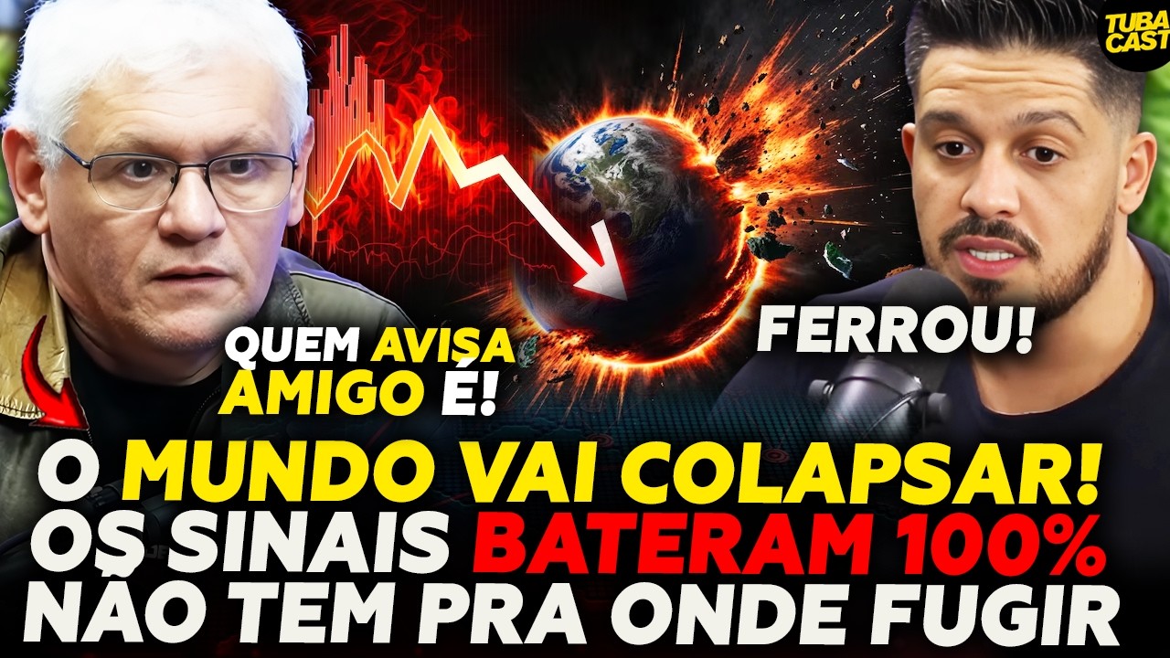 🚨 ALERTA DE COLAPSO GLOBAL! COMANDANTE FARINAZZO NOS ALERTOU! Do Canal Arte Da Guerra