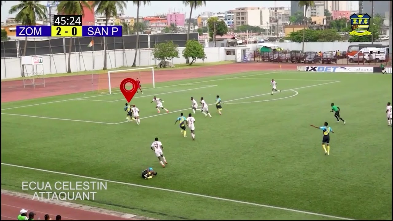 Ecua Celestin • Striker & Winger • Best Of 2024/25 • Asec Mimosa & Zoman FC •