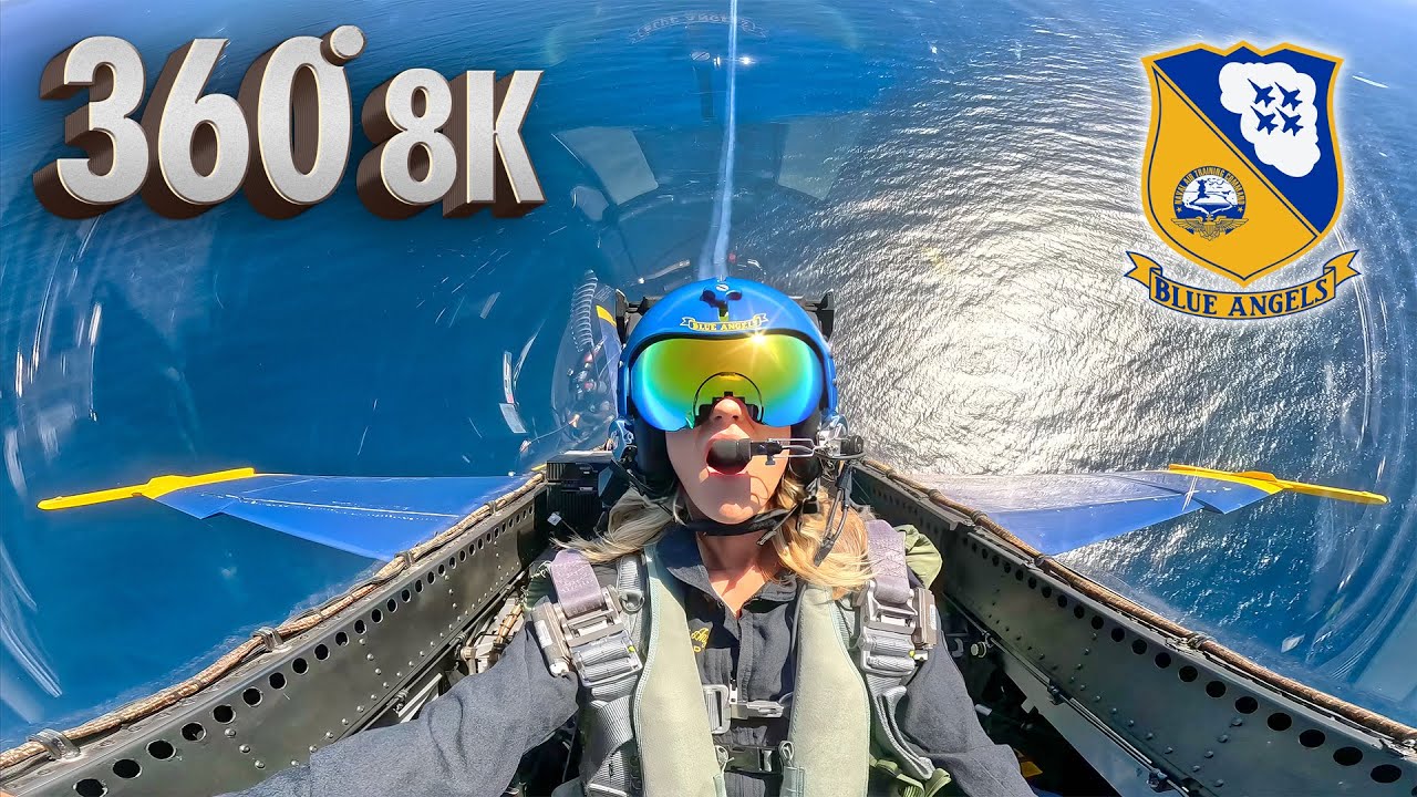 Испытайте острые ощущения от Blue Angels и Fat Albert в 360° VR на Vision Pro и Quest 3