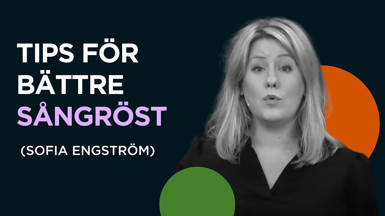 🎤 LÄR DIG SJUNGA - TIPS FÖR BÄTTRE SÅNGRÖST